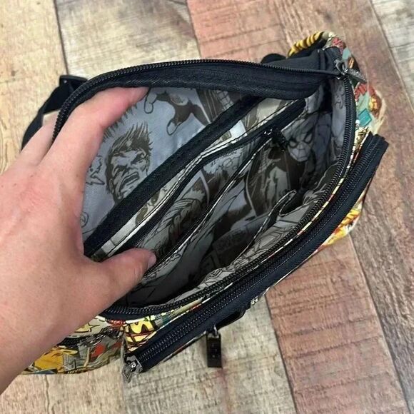 Marvel Comics Fanny Pack Spider-Man X-men Hulk - Picture 8 of 12